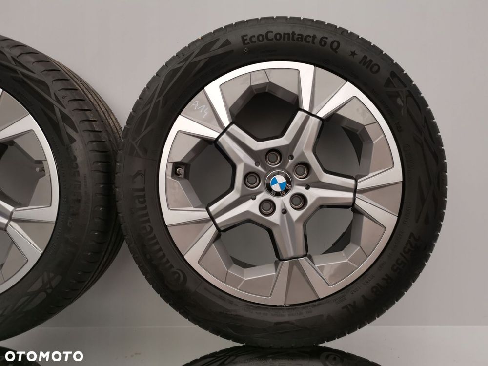 BMW IX1 X1 U11 X2 U10 KOLA FELGI ALUFELGI OPONY LATO 225/55R18 SUPER STAN - 3