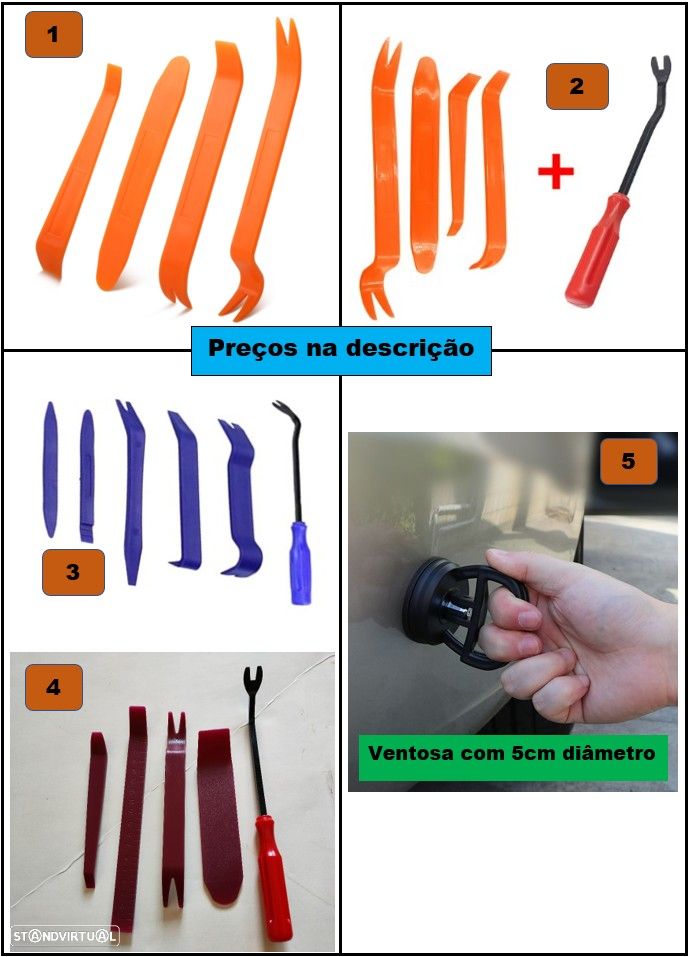 Puxador porta interior esqº ou drtº Renault Megane 3 Fluence - 10