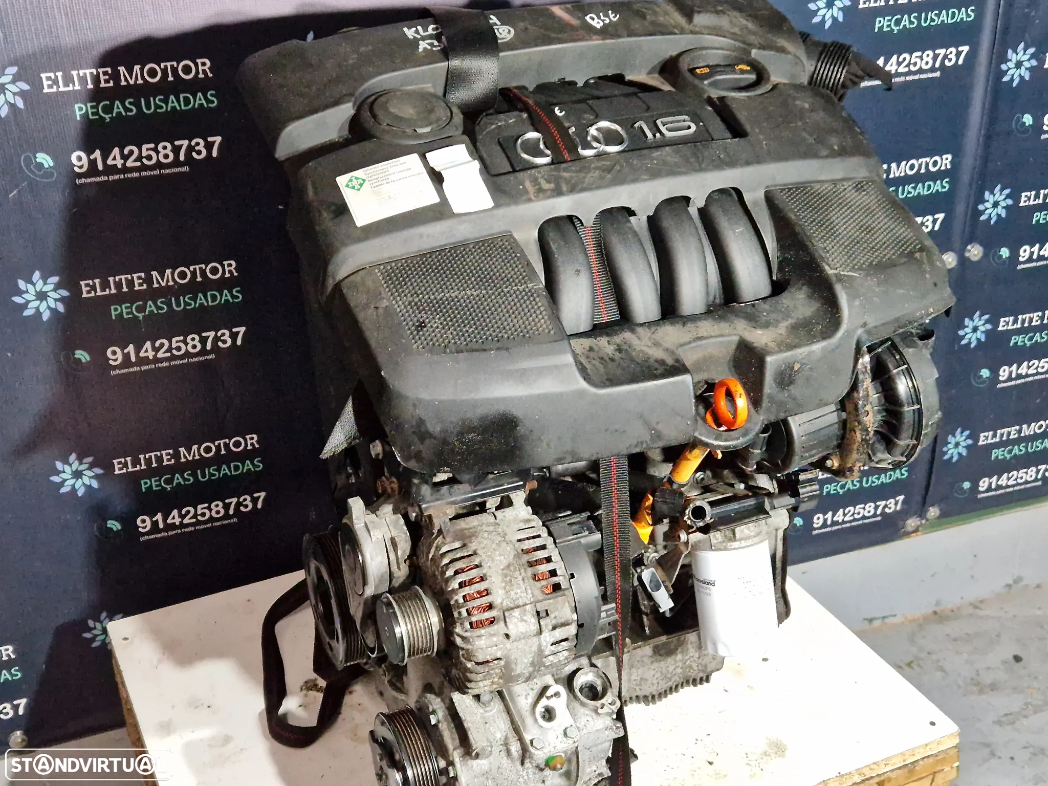Motor usado BSE AUDI A3 8P 1.6 FSI 102CV VW GOLF V 5 - 3