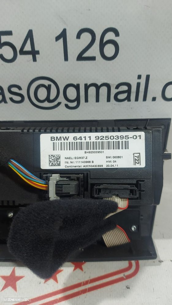 Climatronic Sofagem Display Comando Chauffage BMW Série 3 E92 E93 6411925039501 Original - 3