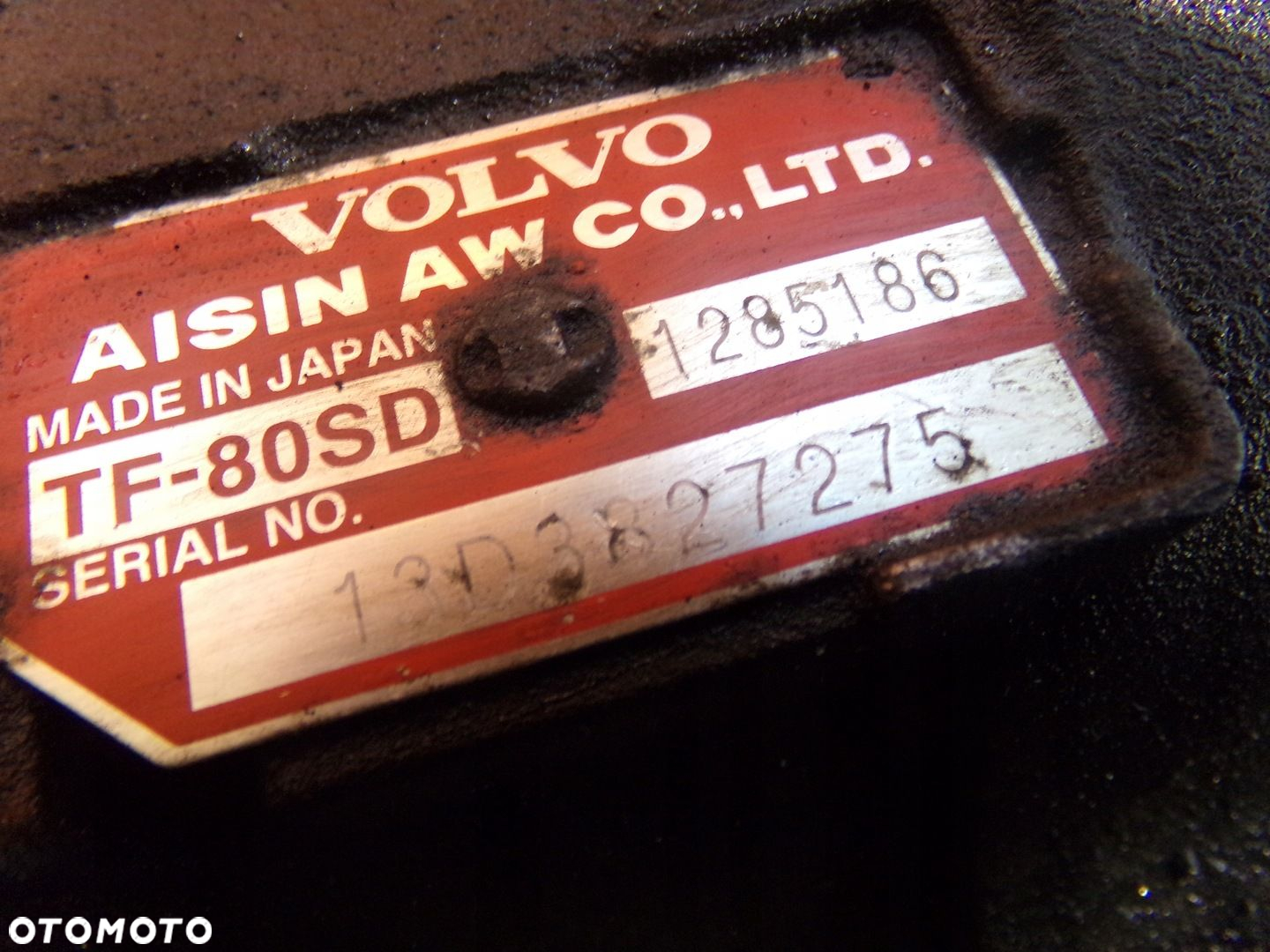 VOLVO V40 2.0 D4 14r 177KM skrzynia biegow AUTOMAT P1285186 1285186 TF-80SD - 6