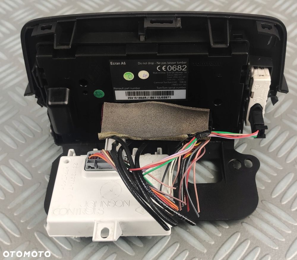 281151921R radio pilot nawigacja wyświetlacz ekran RENAULT CLIO III 3 LIFT - 6