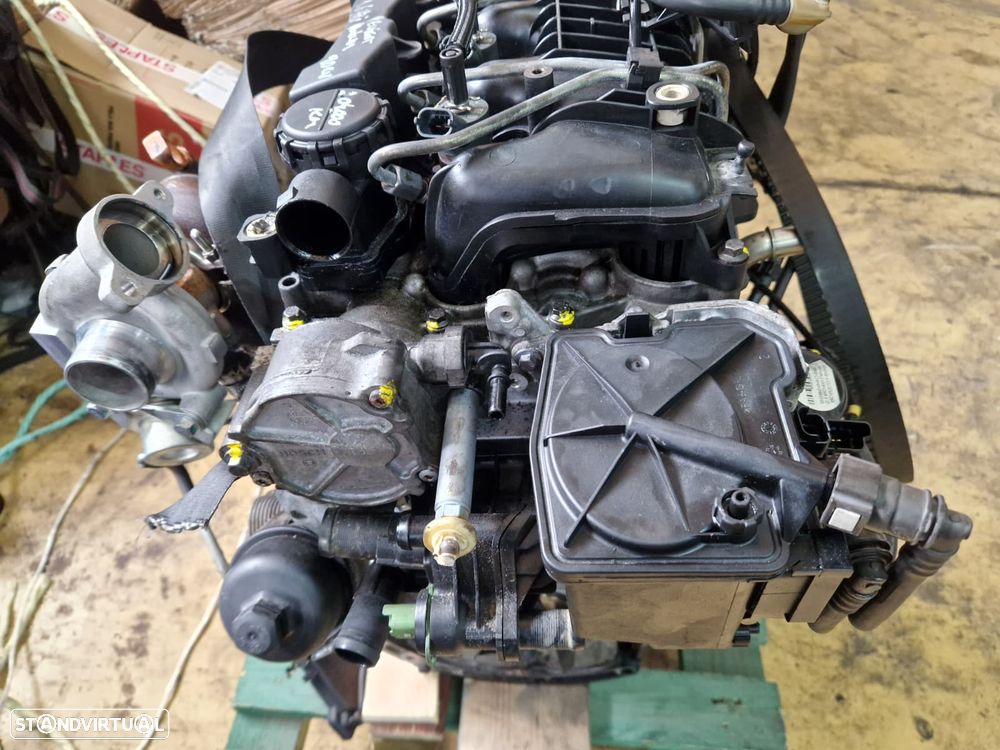 Motor usado para peças 9H02 PEUGEOT PARTNER 1.6 HDI 90CV CITROEN 9HX 9HY 9HZ - 5