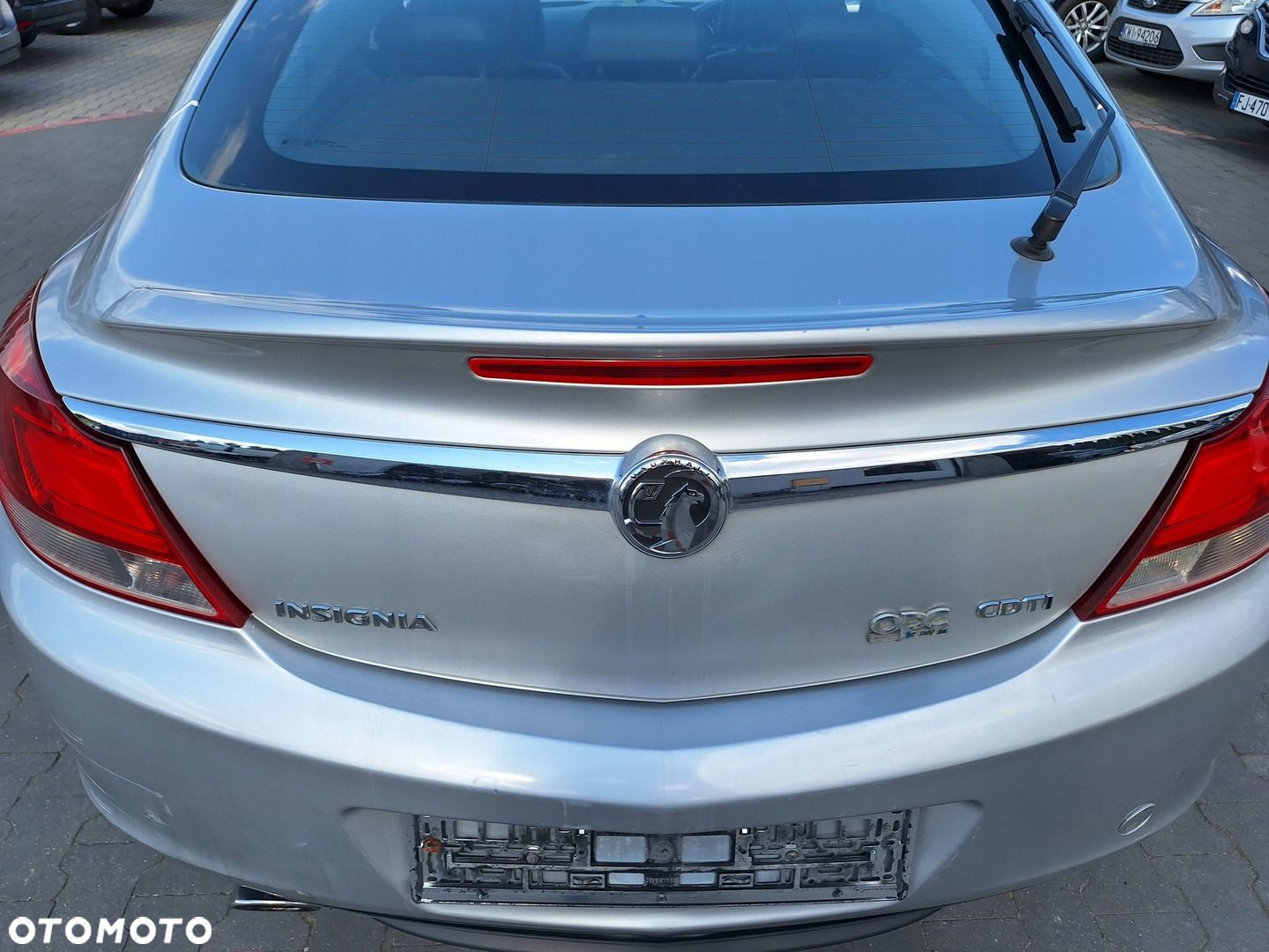 OPEL Vauxhall INSIGNIA A G09 Z176 ZDERZAK TYŁ TYLNY 5D 08-13 - 3