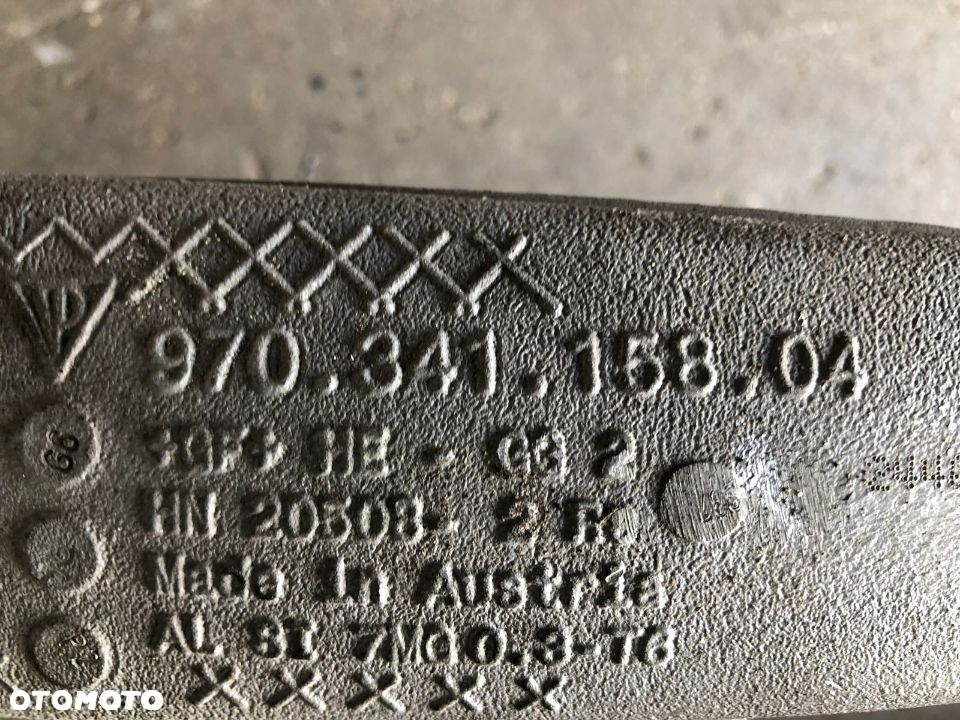 PORSCHE PANAMERA ZWROTNICA PRAWA PRZÓD 97034115804 - 2