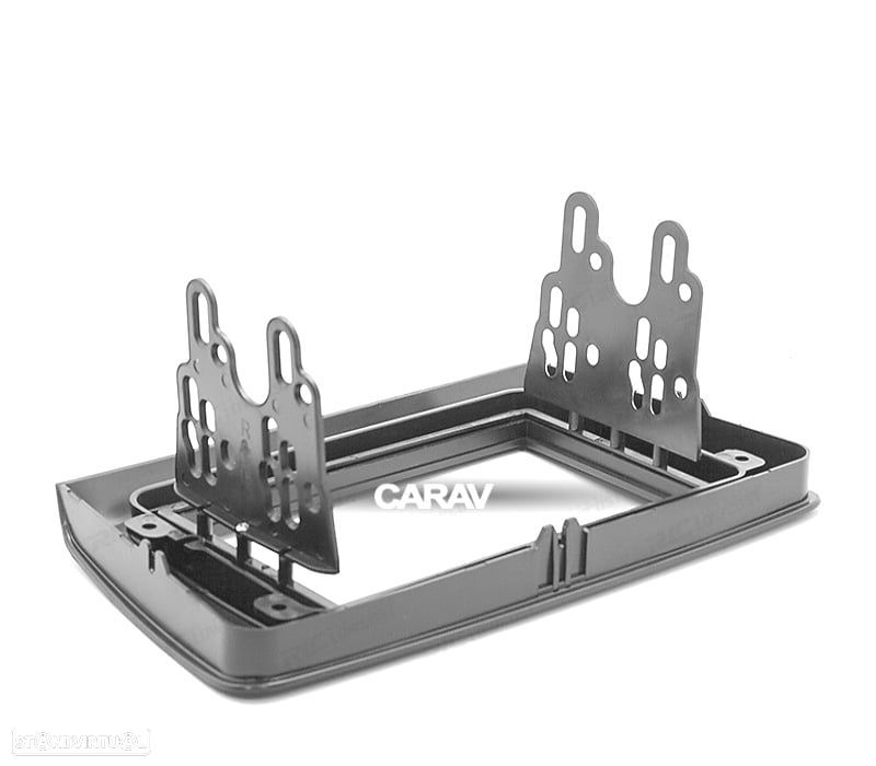 MOLDURA ADAPTADOR PRETO PARA RADIO 2-DIN PARA SKODA OCTAVIA 13+ - 5