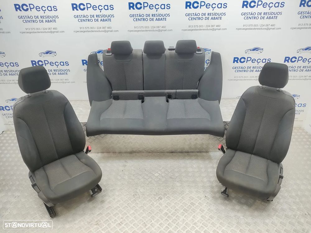 Conjunto Bancos Originais Tecido BMW Serie 1 F21 3 Portas Serie 2 F22 3 portas - 8