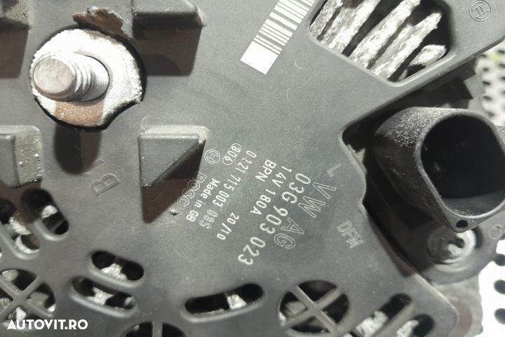Alternator 03G903023 03G903023 Volkswagen VW Passat B6 [2005 - 2010] - 5
