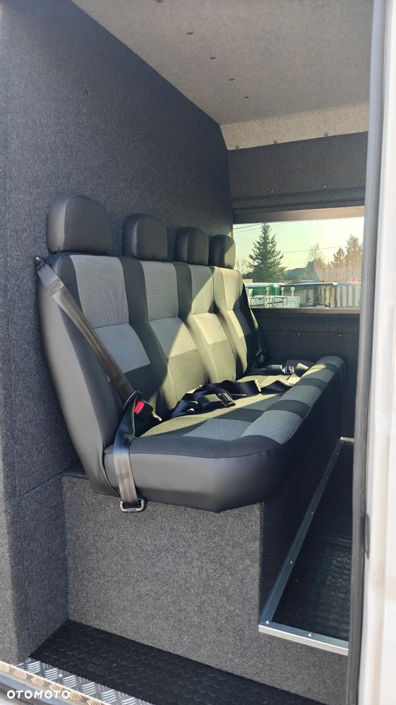 Fiat Ducato  Brygadówka 7 osób L3H2 klimatyzacja nawigacja ledy hak kamera cofania DOKA - 8