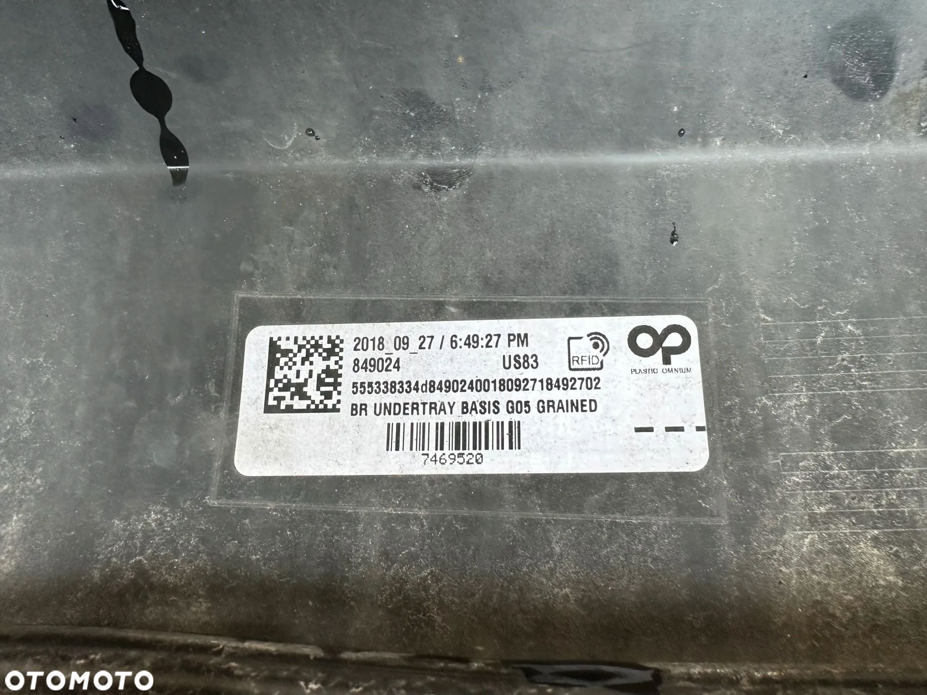 ZDERZAK BMW X5 G05 ORYGINAŁ KOMPLET NIE KLEJONY - 8