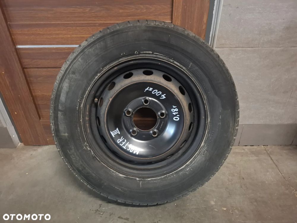 Koło zapasowe Renault Master III 2018 rok Movano 225/65R16C Michelin Agilis bieżnik 7 mm - 1