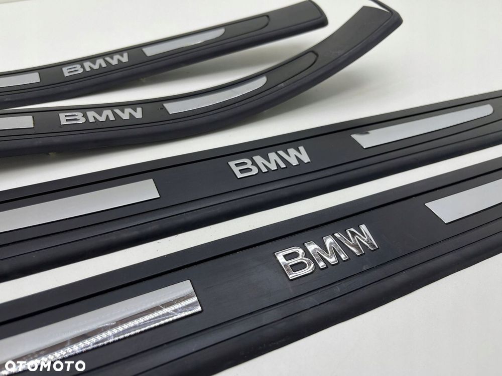 BMW 7 E65 LIFT LISTWY NAKŁADKI PROGOWE BMW KOMPLET 7051871 - 3