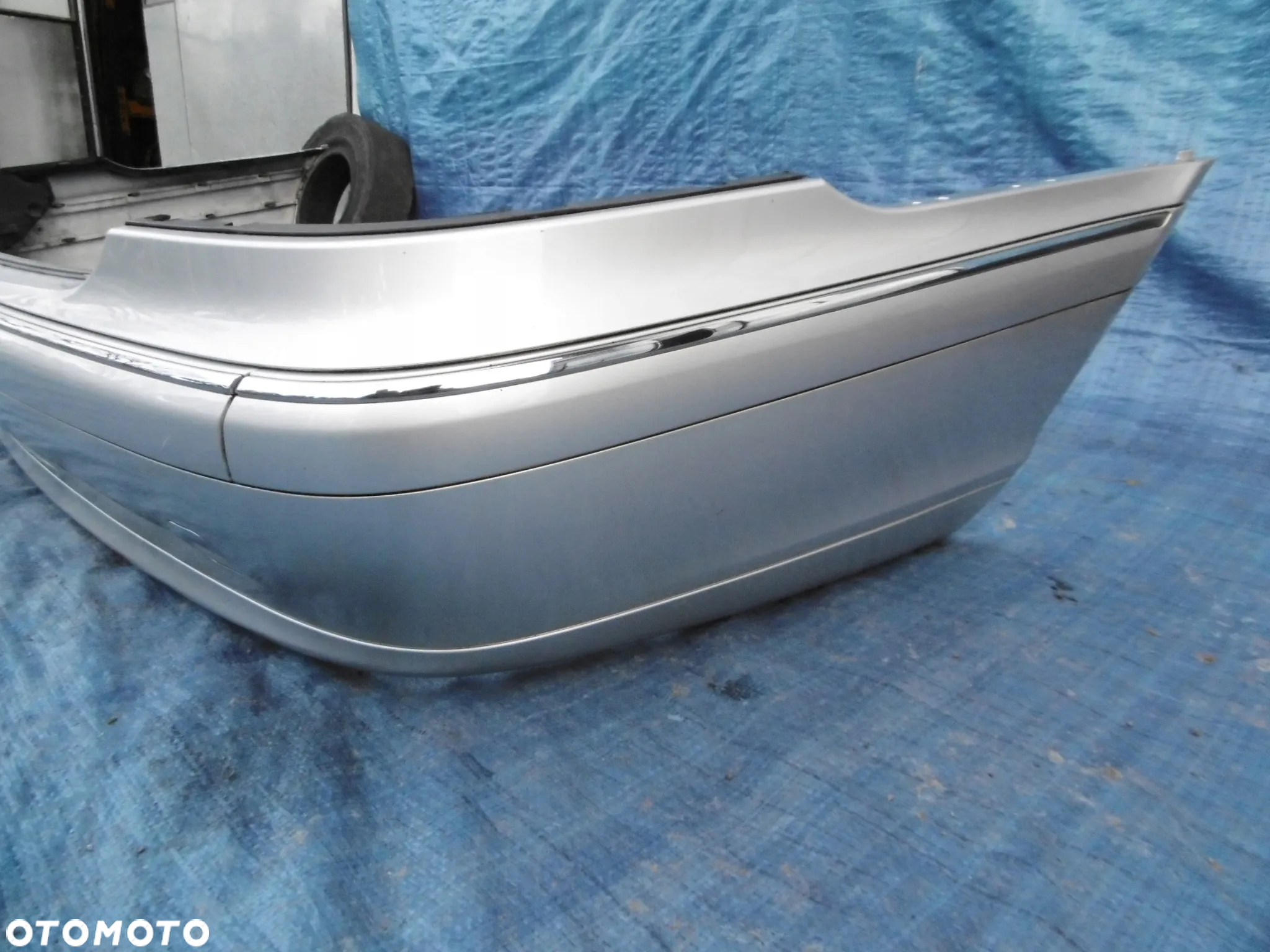 ZDERZAK TYŁ TYLNY LISTWA CHROM C744 744 A2208801571 MERCEDES S-KLASA W220 - 2