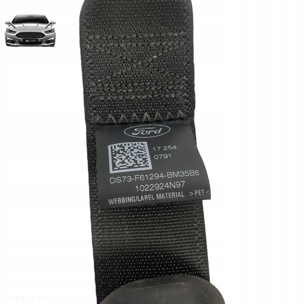 PAS BEZPIECZEŃSTWA PRAWY PRZÓD FORD MONDEO MK5 DS73-F61294-BM - 2
