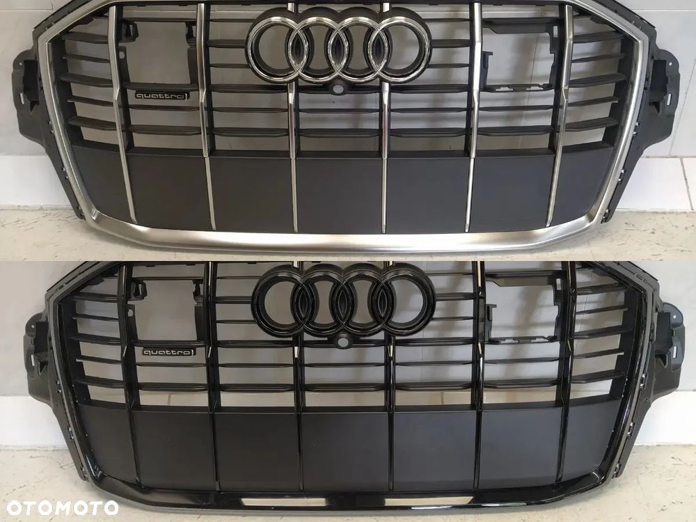 AUDI Q7 4M0 LIFT GRILL ATRAPA CHŁODNICY QUATTRO RADAR KAMERA ORYGINAŁ - 2