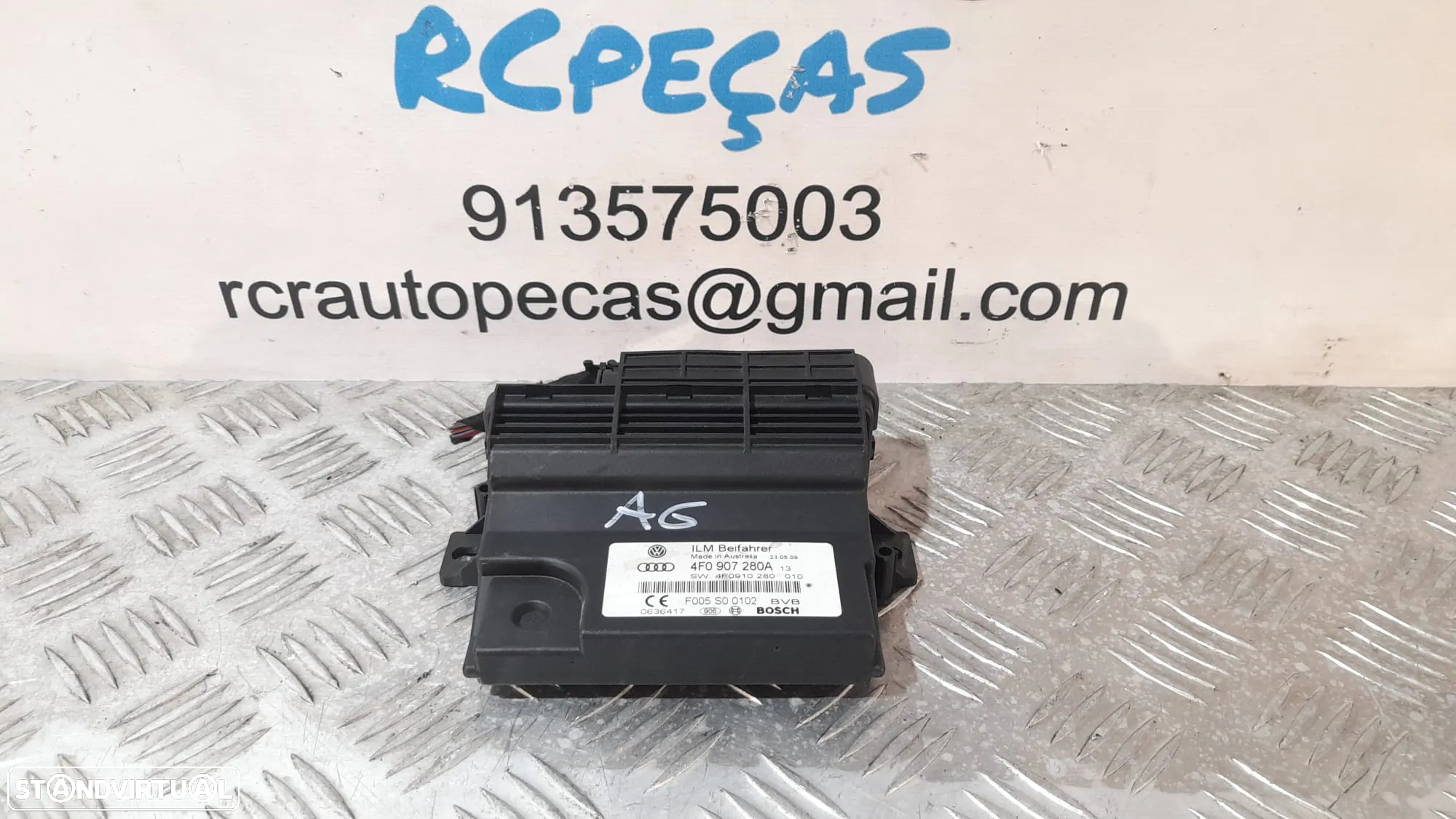 CENTRALINA CONTROLO AUDI A6 C6 4F0907280A 4F0907280 AUDI Q7 MODULO CONFORT - 2