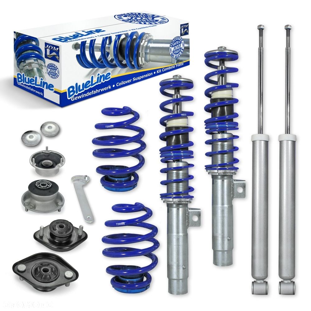 Zawieszenie Gwintowane Do BMW E46 Od 1998-2005 + ŁOŻYSKA NOWE KOMPLET Gwint - 2