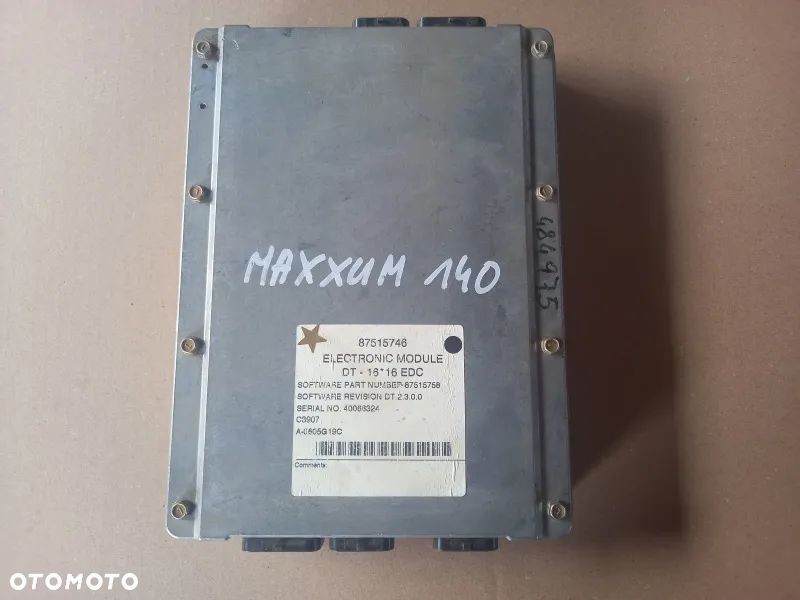 Sterownik moduł komputer 16*16 EDC Case Maxxum 140 - 1