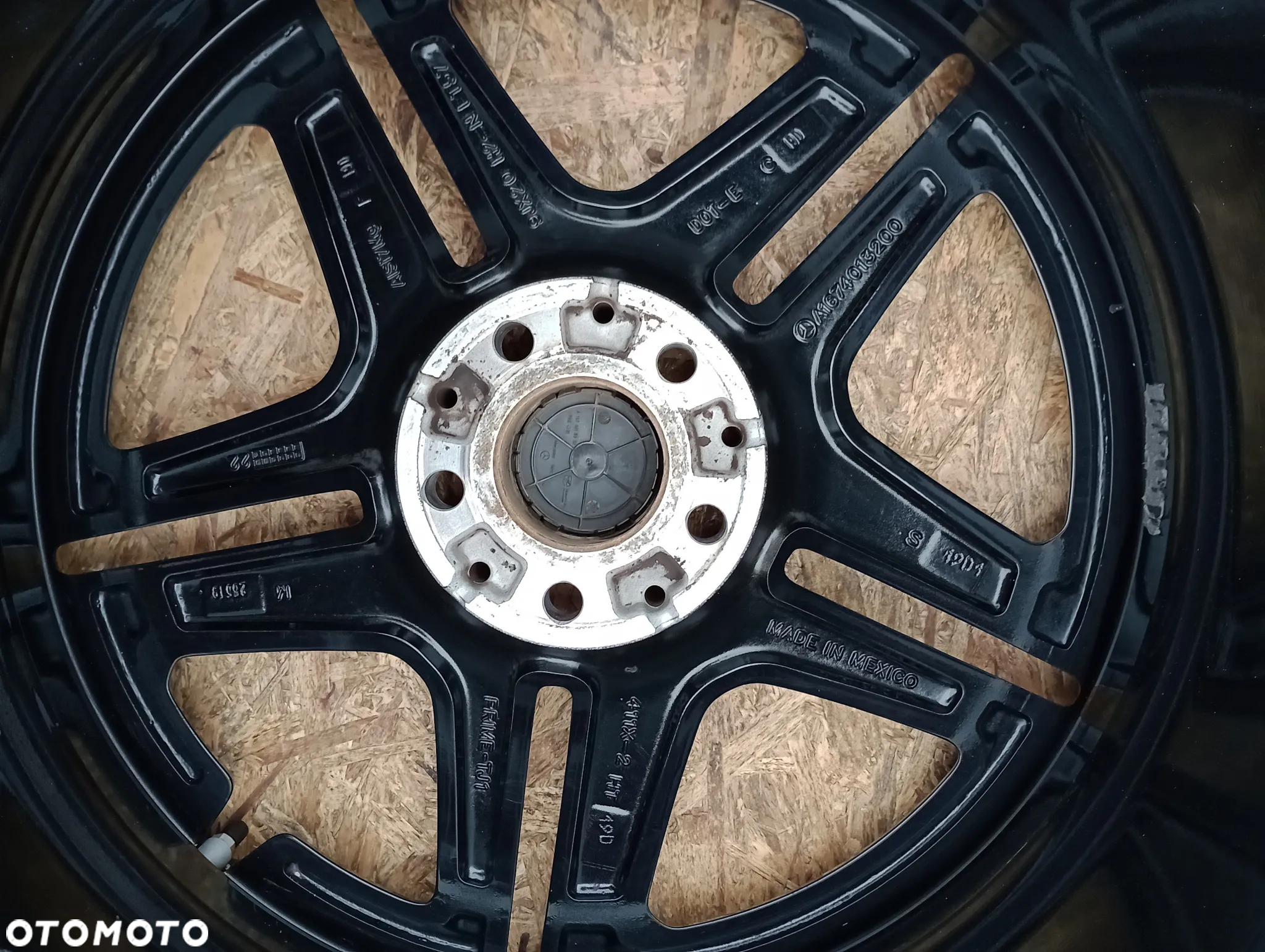 FELGI ALUMINIOWE 5x112 R20 9J 2x ET44 2x ET57  CZUJNIKI TPMS MERCEDES CLE A236 C236 EQE V295 GLE C167 W164 W167 GLS X166 X167  AMG - 8