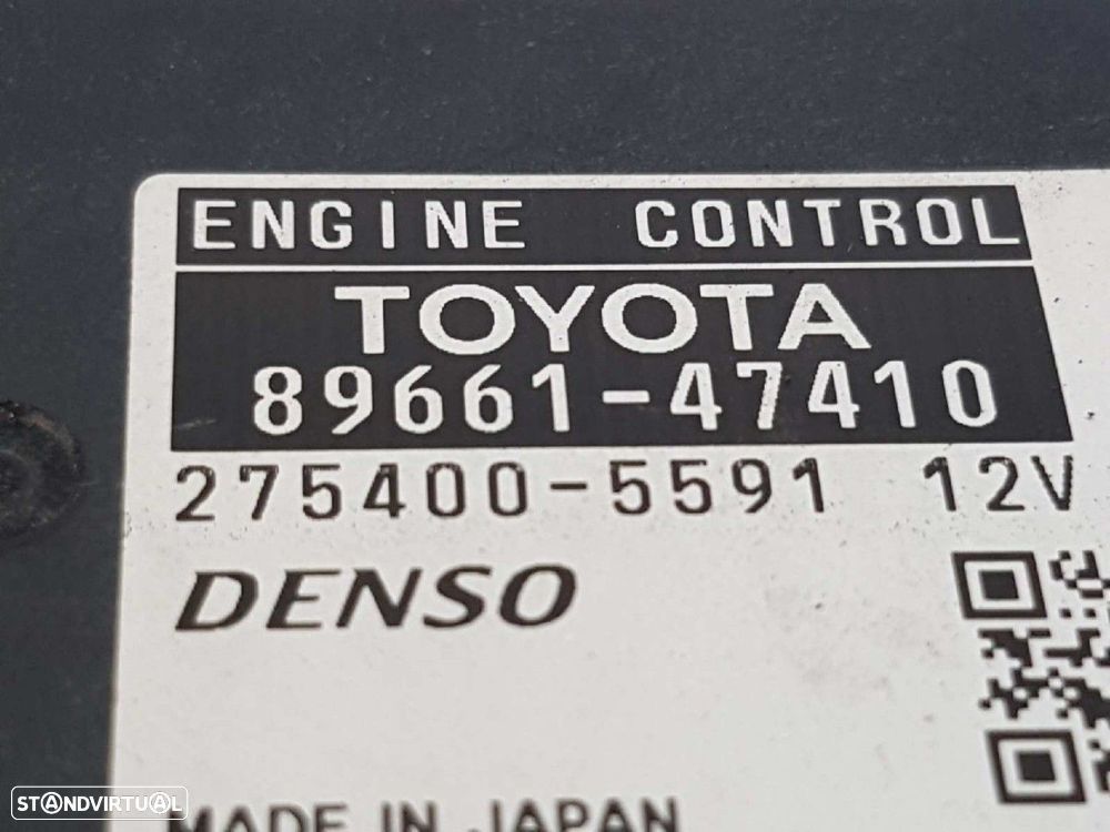 CENTRALINA DO MOTOR UCE TOYOTA PRIUS (NHW30) ADVANCE - 3
