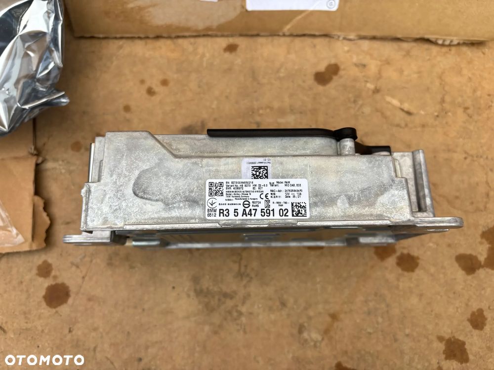 Nowy Oryginalny Wzmacniacz Radia Moduł Sterownik Harman Kardon MID DAB BMW 3 G20 4 G22 5 G30 1 F40 X3 G01 X4 G02 iX3 G08 2 F44 62125A47591 5A47591 - 2