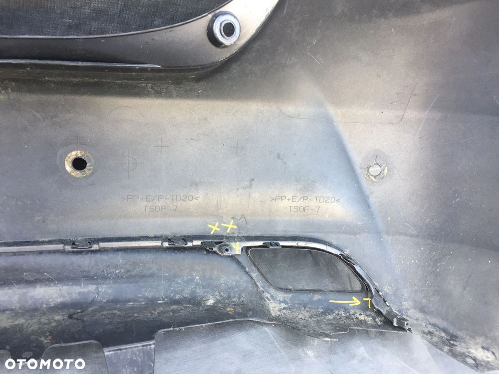 TOYOTA YARIS III LIFT 2014-2017 ZDERZAK TYLNY TYŁ - 9