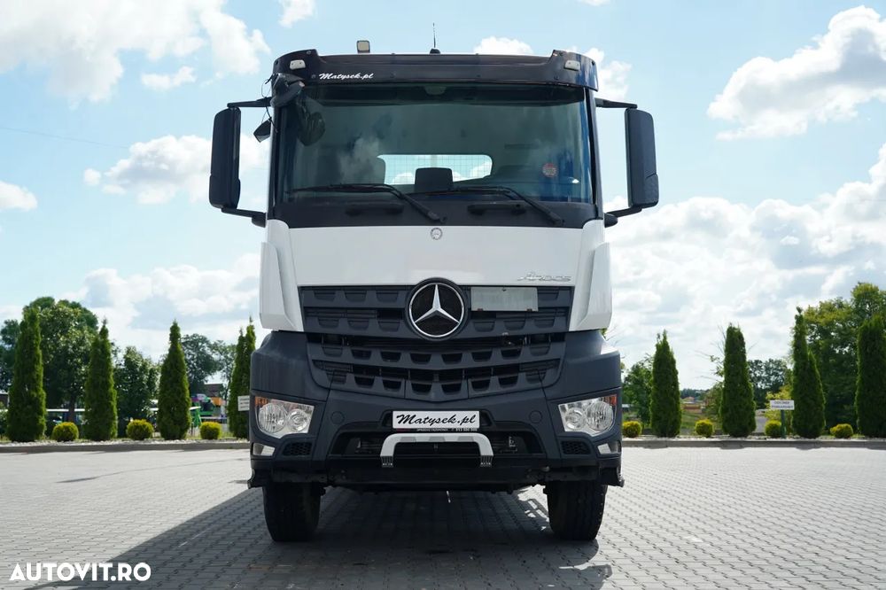Mercedes-Benz AROCS 2636 / 6x4 / LIVRARE - 6,3 M / PALFINGER PK 22002- EH D- 15 M / MAX. CAPACITATE DE ÎNCĂRCARE 5.700 KG / ROTARE / TELECOMANDĂ / EURO 6 - 14