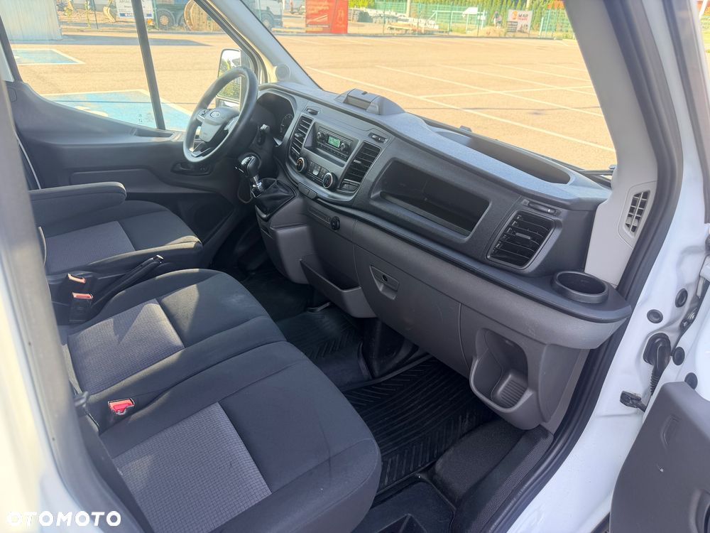 Ford FORD TRANSIT 350 PLANDEKA L3 2.0 DIESEL 170 KM • 2021 • 89 827 KM • ŁADOWNOŚĆ 1375 KG • FV 23% • SALON POLSKA • SERWIS ASO • PEŁNA EKSPERTYZA • GWARANCJA - 34