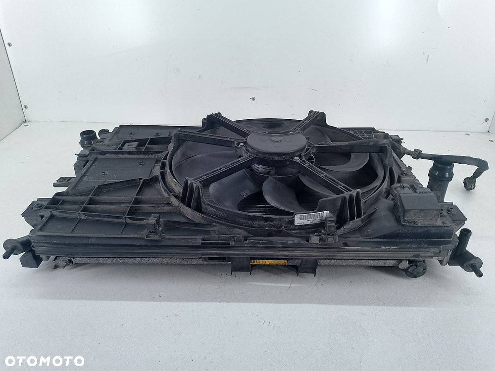ZESTAW CHŁODNIC WODA KLIMA WENTYLATOR CITROEN C4 PICASSO II 9806313280 - 3