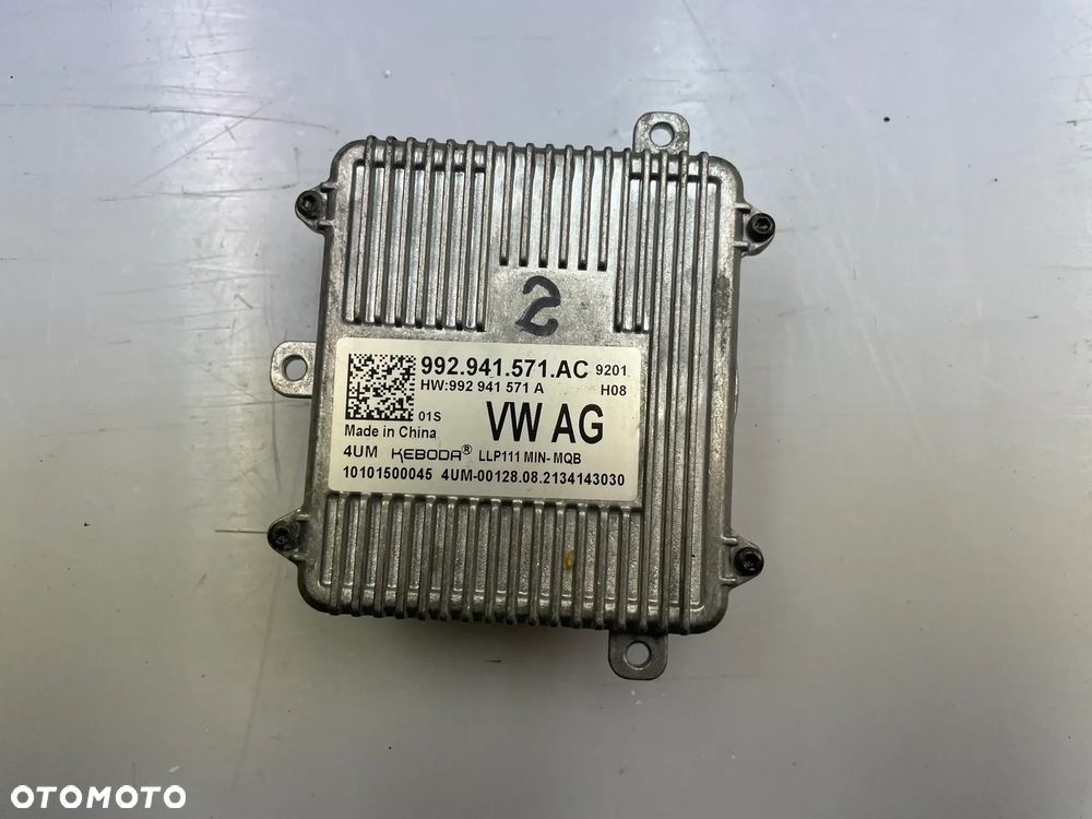 Przetwornica moduł led prawy Skoda Kamiq 992941571AC - 1