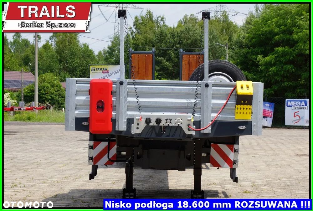 Inny Niskie-podwozie 9,35 m + 5,00 m rozsuwu, NAJAZDY DŁUGIE 4,00 M !!! - 12