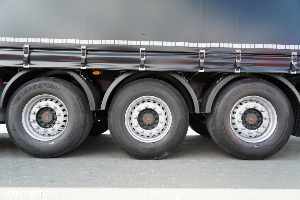 Schmitz Cargobull / CORTINĂ / STANDARD / COȘ PENTRU PALEȚI / AXE SAF / - 24