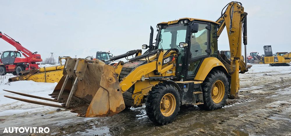 Caterpillar CAT 428 F2 Buldoexcavator - 5