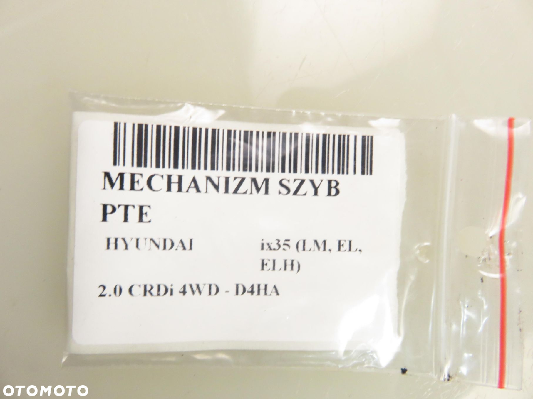 PODNOŚNIK SZYBY PRAWY TYLNY HYUNDAI ix35 (LM, EL, ELH) 834802Y040 402353B - 11