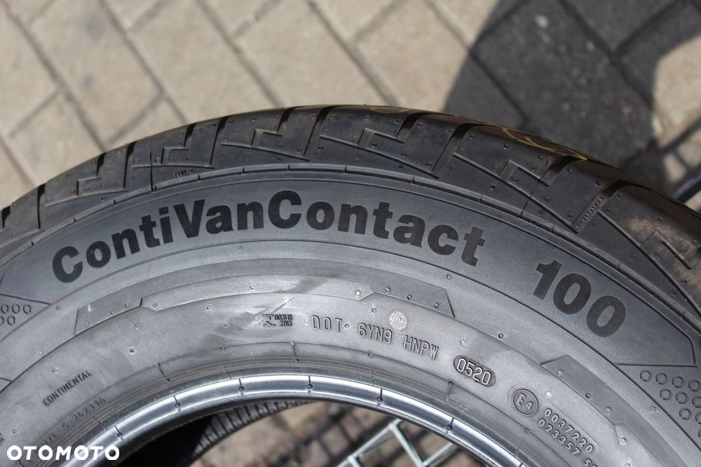 2x 225/75r16c continental van contact 100 121/120r 21r - 4