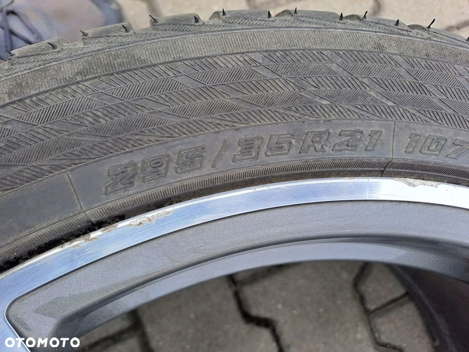 PORSCHE CAYENNE II 7P5 KOŁA FELGI OPONY ZIMA 6MM 295/35/21R - 5