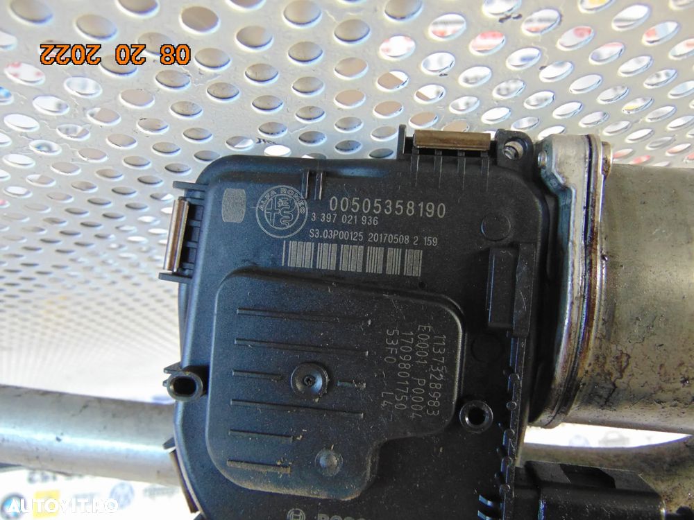 Motoras stergatoare Alfa Romeo Stelvio 2015-2023 ansamblu stergatoare fata dezmembrez - 2