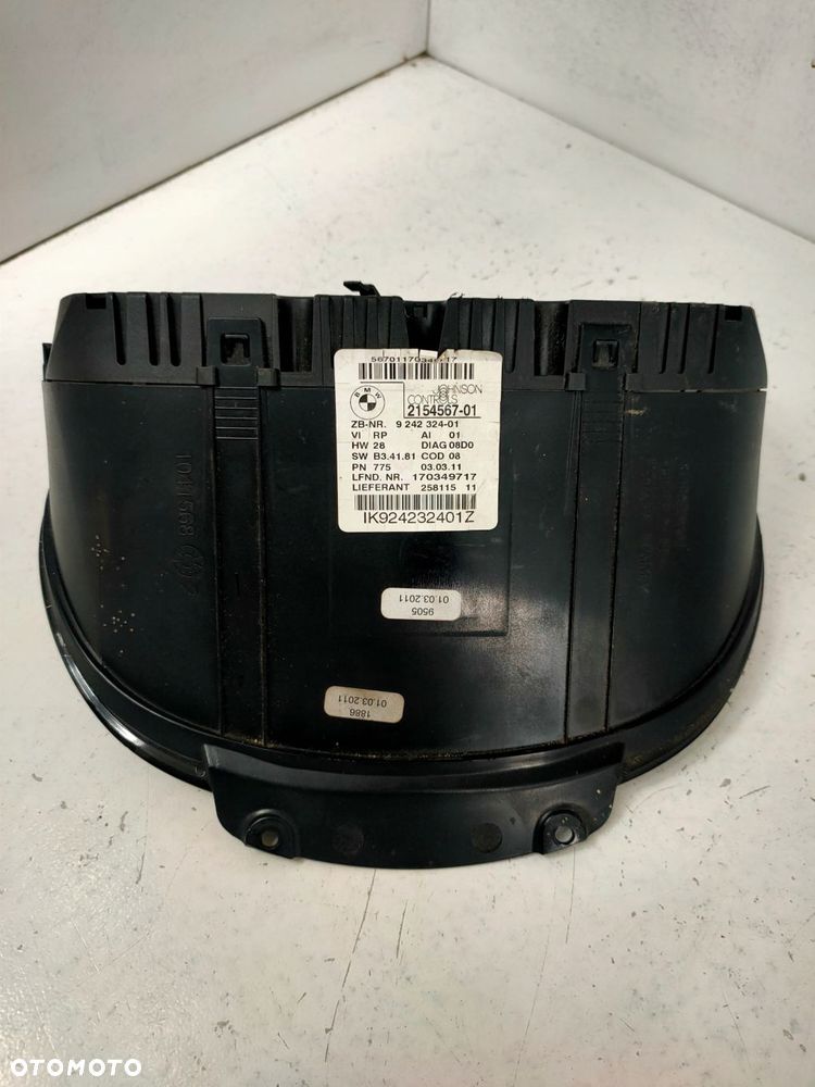 licznik zegary 9242324 bmw seria 1 e87 - 2
