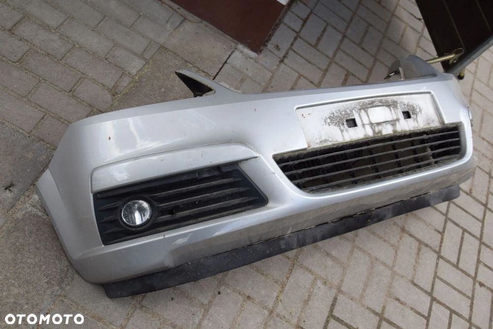 Opel Zafira B 05- Zderzak przód przedni Srebrny Z157 kompletny przed liftem - 4
