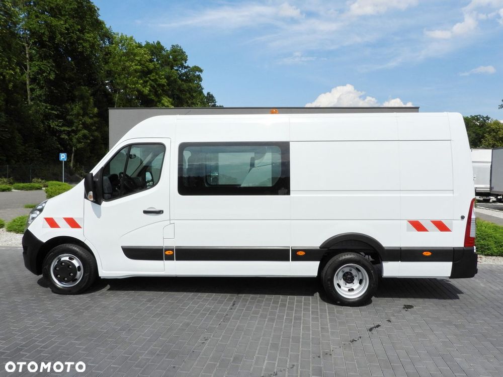 Renault MASTER FURGON BRYGADÓWKA 7 MIEJSC TEMPOMAT BLIŹNIACZE KOŁA KLIMATYZACJA  145KM - 10