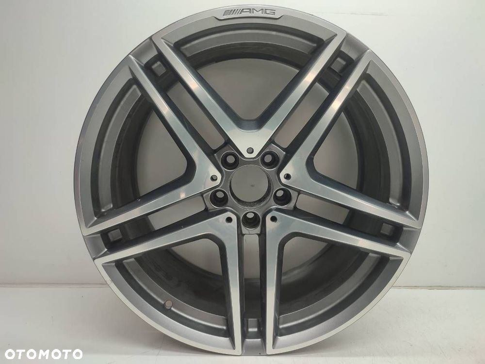FELGA ALUMINIOWA 20 AMG 5X112 9.5J ET39 MERCEDES S W222 AMG A2224010900 - 1