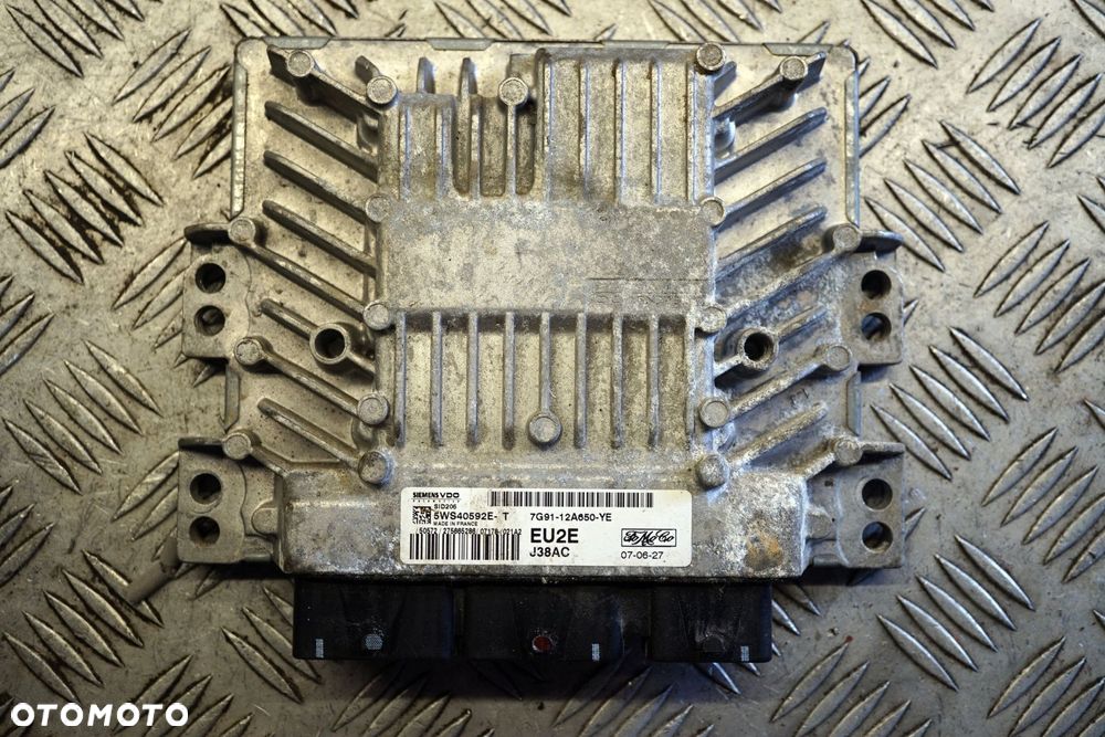 STEROWNIK SILNIKA KOMPUTER MONDEO IV MK4 1.8 TDCI 7G91-12A650-YE 5WS40592E-T FORD 2007-2010 - 1