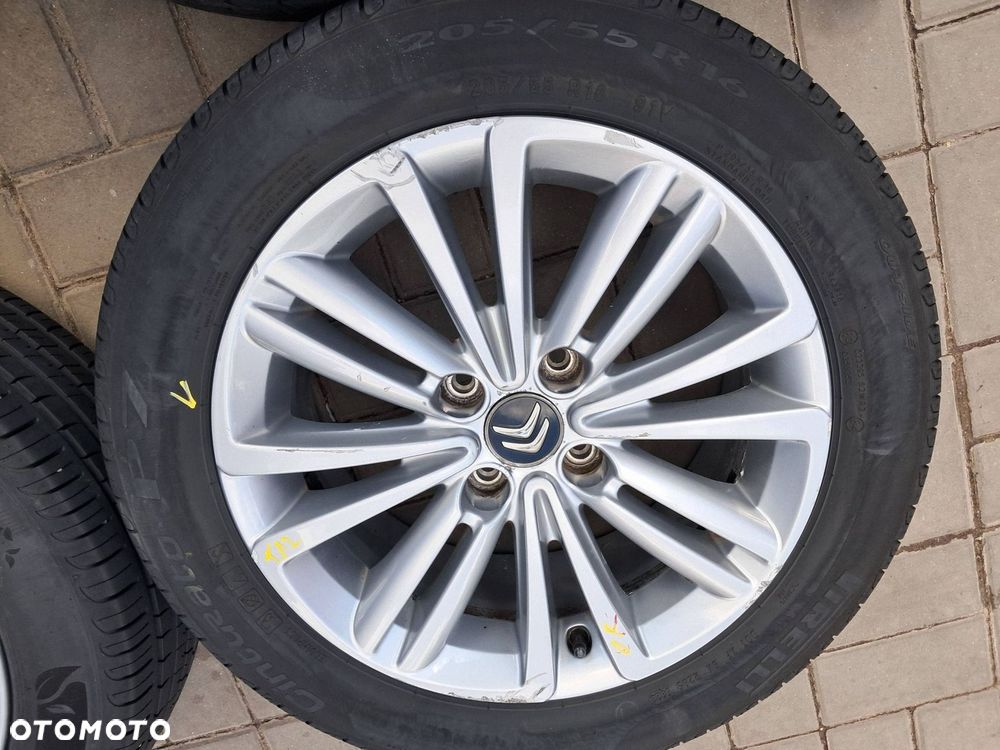 citroen c4 ii b7 felgi aluminiowe 16" 9687802977 4x108 7j et29 205/55r16 - 11