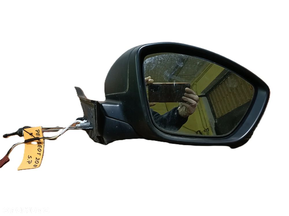 PEUGEOT 208 I 12-19 r. MANUALNE LUSTERKO PRAWE STRONA PRAWA 3 PIN EU 0211047 + - 5