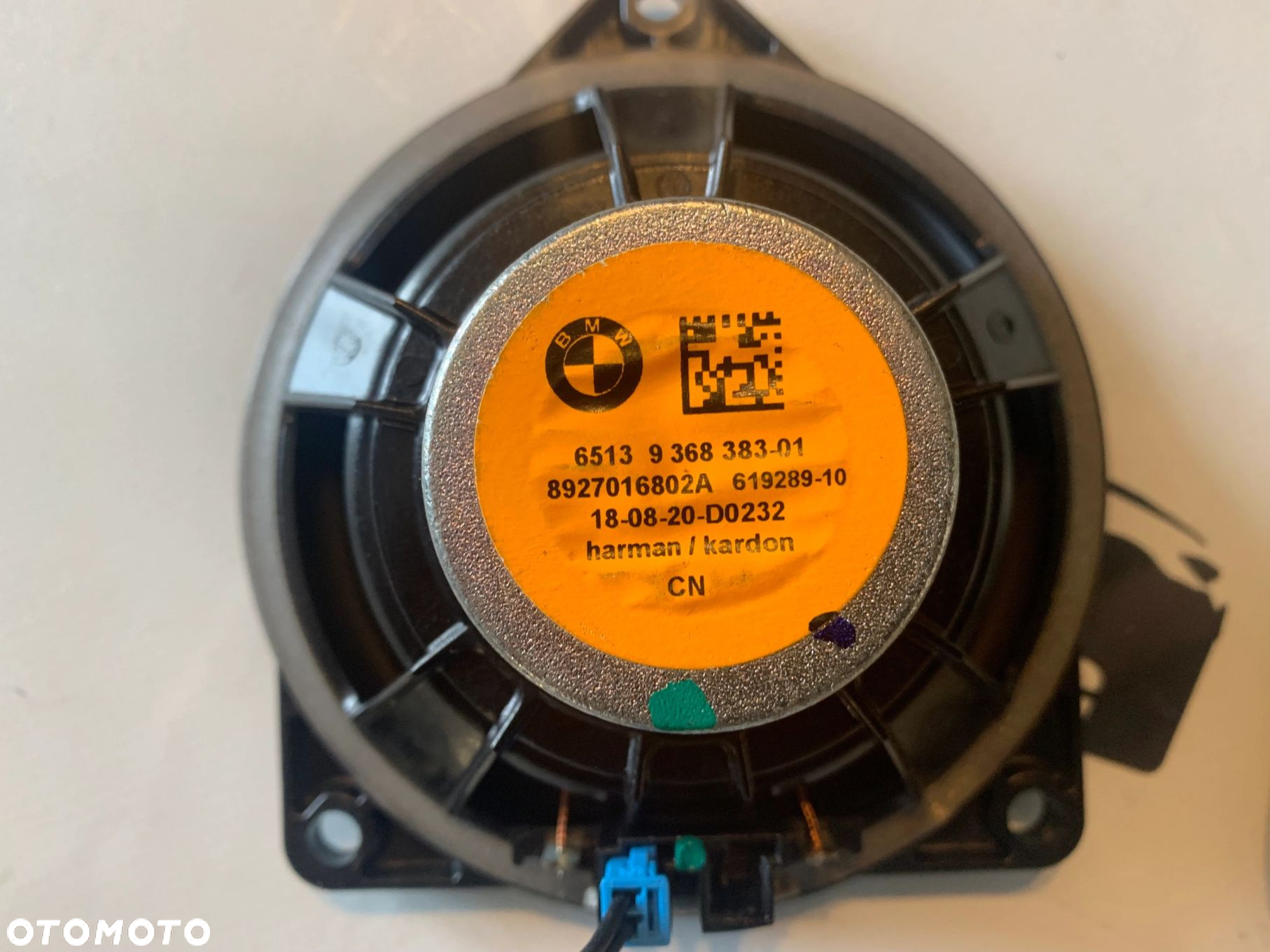 GŁOŚNIKI KONSOLI HARMAN KARDON MINI F54 F55 F56 F57 F60 9368383 9335308 - 5