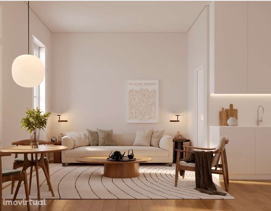 T0 Duplex com 1 Terraço e 2 Varandas, em construção em Leça da Palmeir - Grande imagem: 3/16