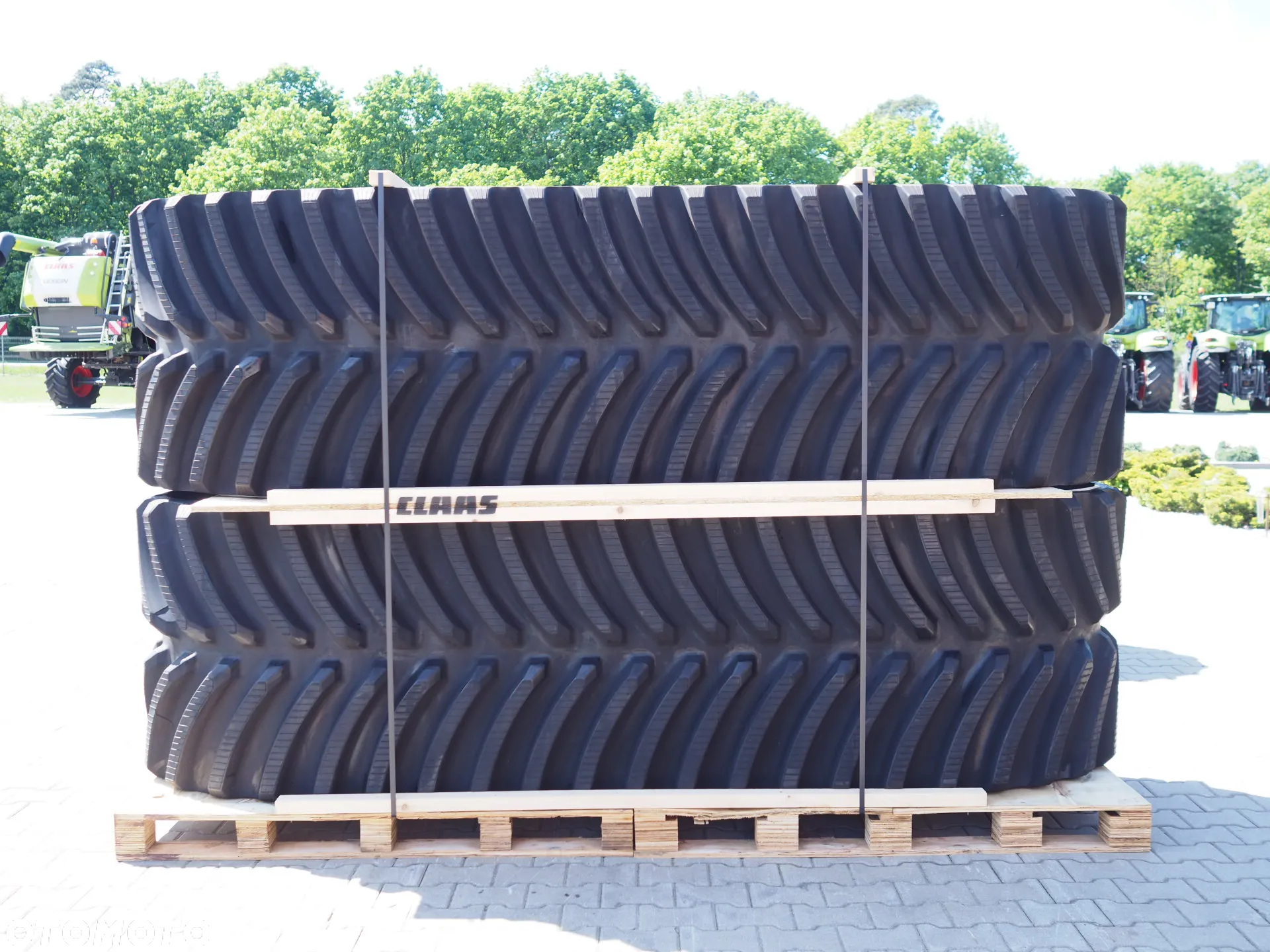 Claas Lexion, Trion, taśma bieżna, gąsienica 635 mm, 25" - 4