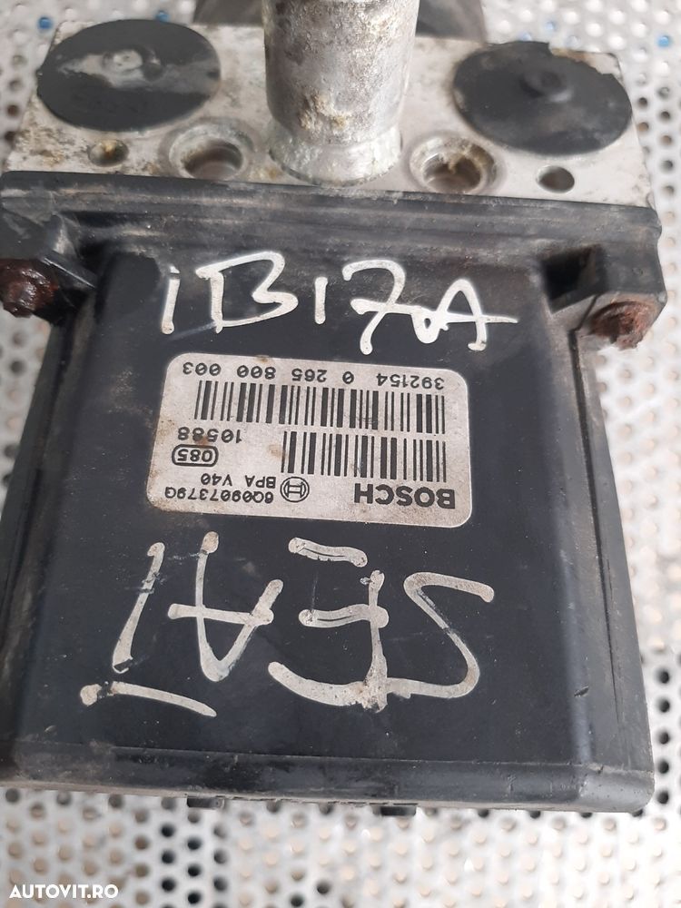 Modul Pompa Unitate ABS Seat Ibiza Skoda Roomster Praktik Fabia Vw Polo An 2004-2005-2006-2007-2008-2009 Cod 0265800003 - 4