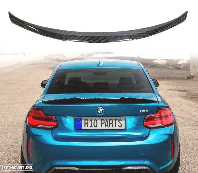 AILERON SPOILER BMW F22 F23 F87 M2 II CARBONO - 1
