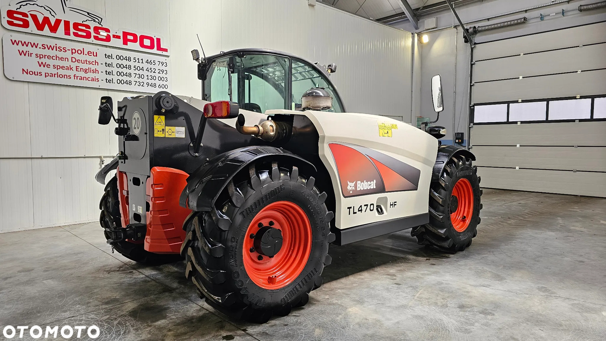 Bobcat TL 470 HF Klimatyzacja Ładowarka teleskopowa Massey Ferguson Jcb Manitou - 8